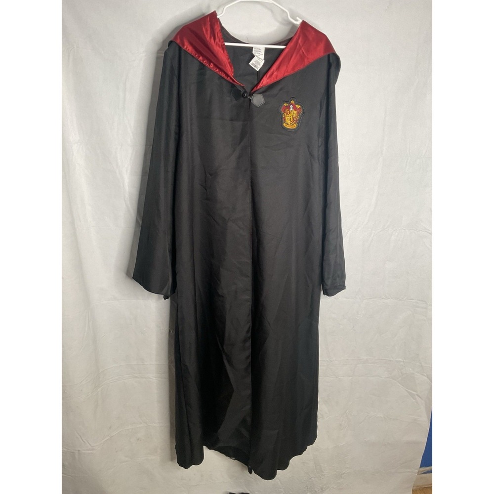 Harry Potter Gryffindor Wizard School Hooded Robe Cape Cosplay Size M